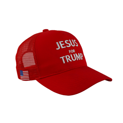 Jesus For Trump Trucker Cap